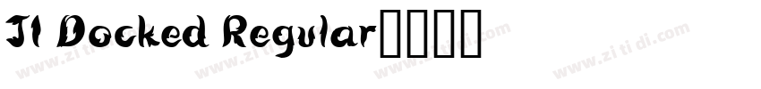 JI Docked Regular字体转换
